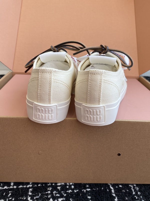 MiuMiu Canvas Shoes
