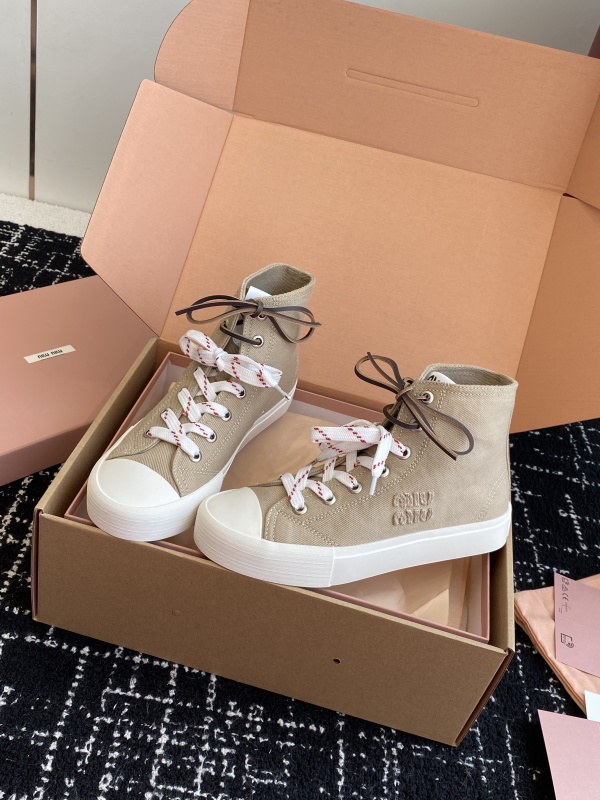 MiuMiu Canvas Shoes