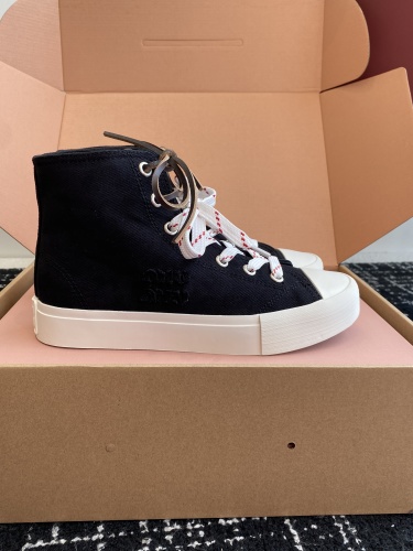 MiuMiu Canvas Shoes