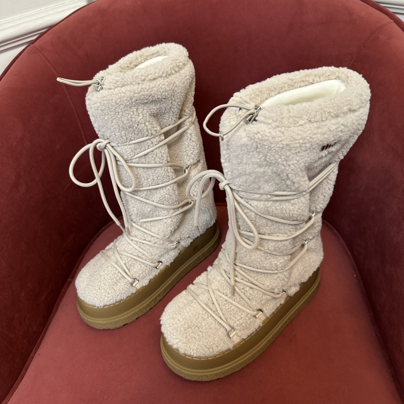 Miu Miu Leather Boots with Metal Hardware Accents ideas