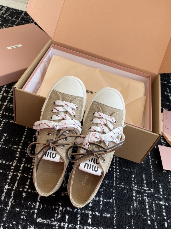 MiuMiu Canvas Shoes