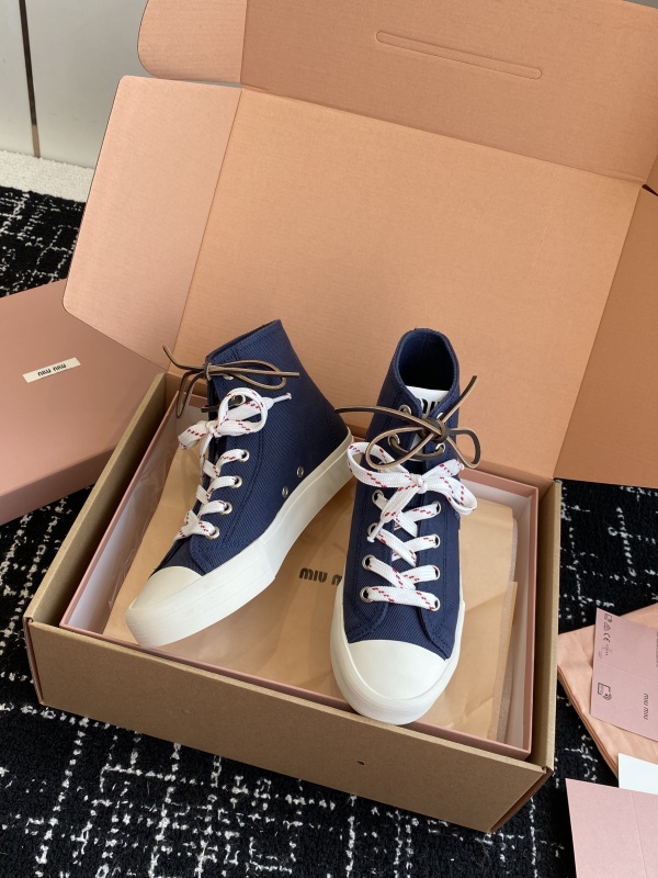 MiuMiu Canvas Shoes