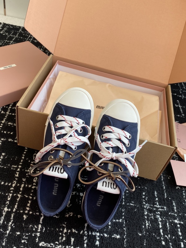 MiuMiu Canvas Shoes