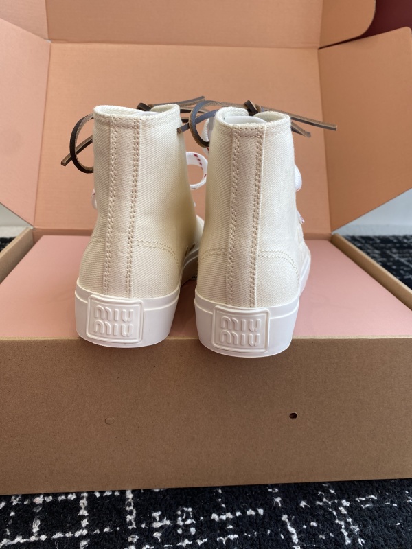 MiuMiu Canvas Shoes