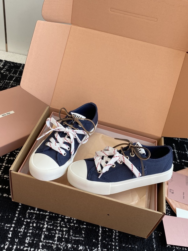MiuMiu Canvas Shoes