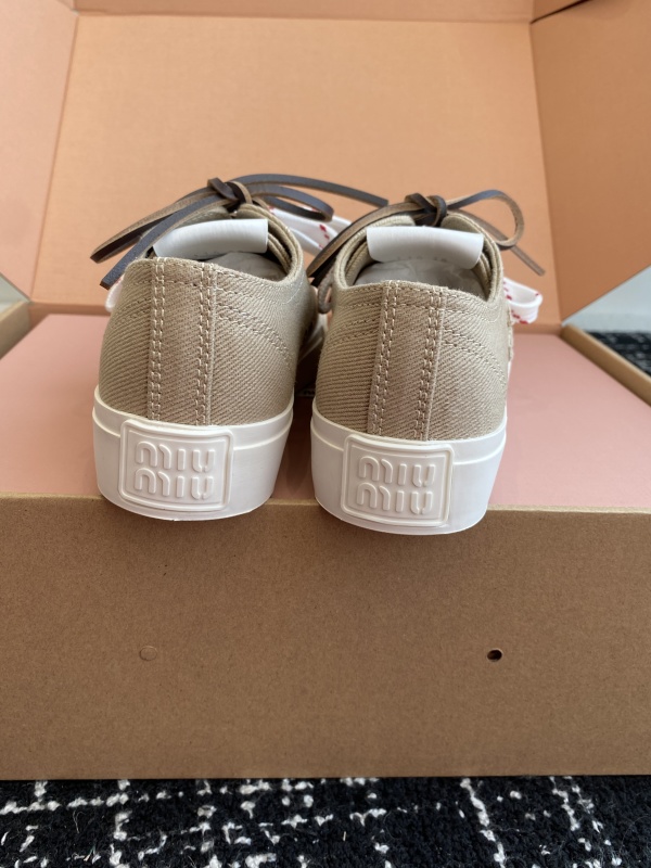 MiuMiu Canvas Shoes