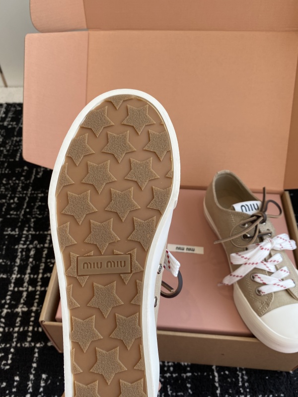 MiuMiu Canvas Shoes