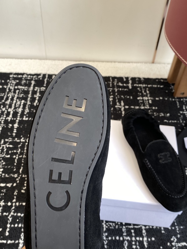 CELINE ADAM LOAFER IN SUEDE CALFSKIN