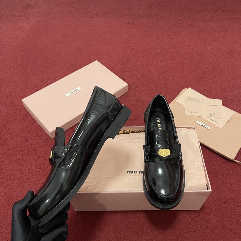 Miu Miu Penny Loafers