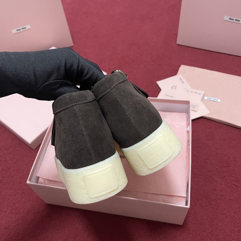 Miu Miu Suede Desert Boots
