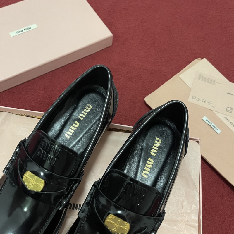Miu Miu Penny Loafers