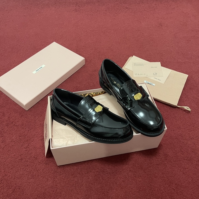 Miu Miu Penny Loafers