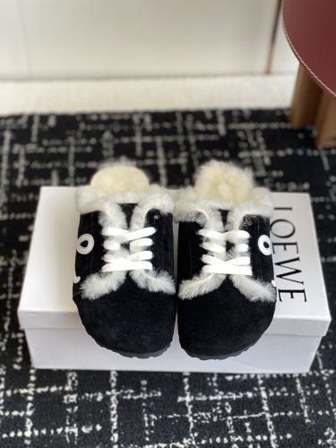 Loewe Wool Slippers
