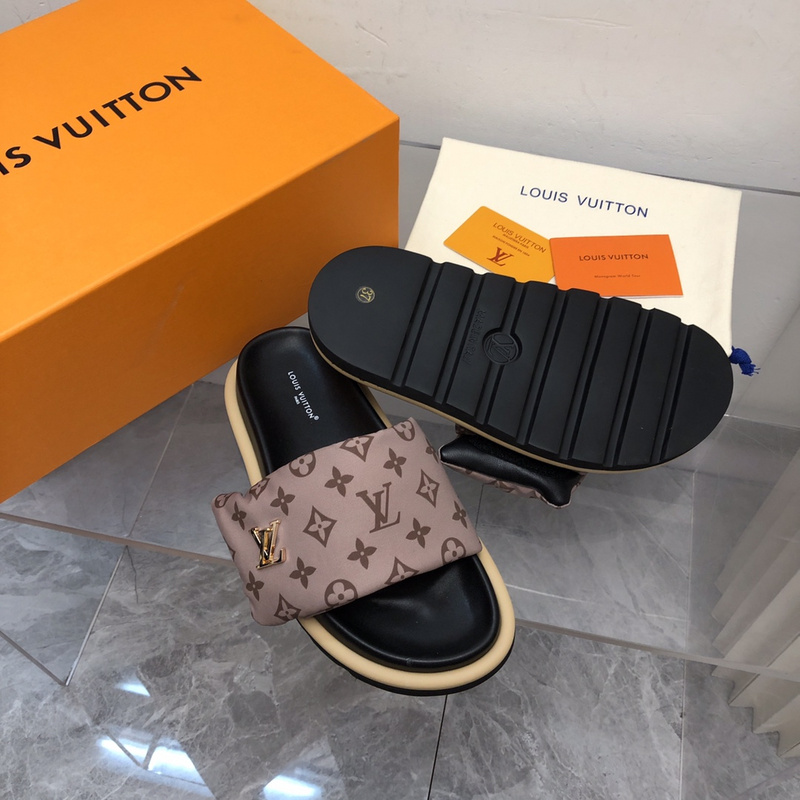 LV POOL PILLOW COMFORT MULE