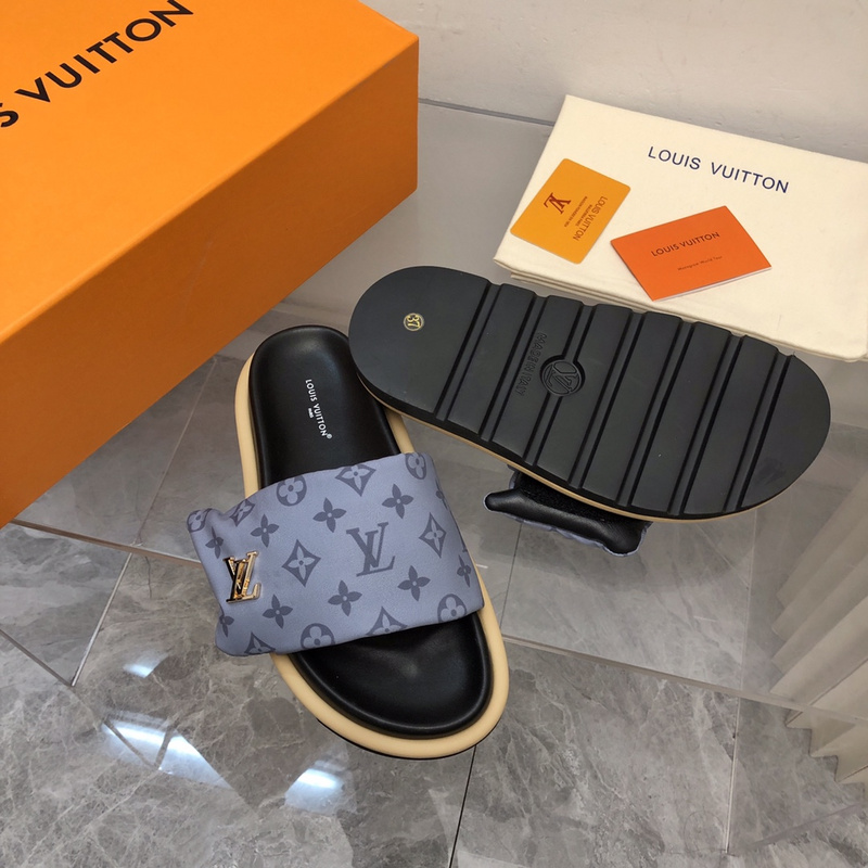 LV POOL PILLOW COMFORT MULE