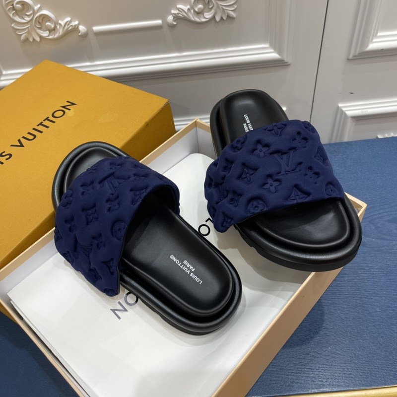 LV POOL PILLOW COMFORT MULE
