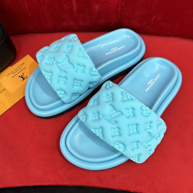 LV POOL PILLOW COMFORT MULE