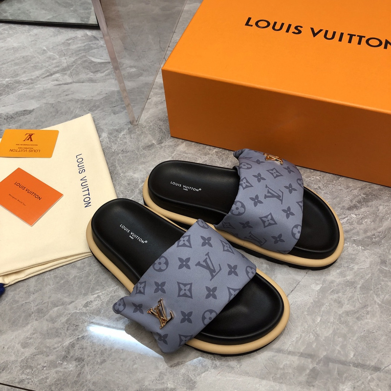LV POOL PILLOW COMFORT MULE