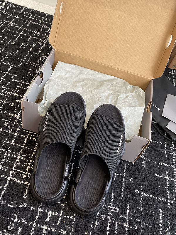 Balenciaga Speed 2.0 Recycled Knit Slide Sandals