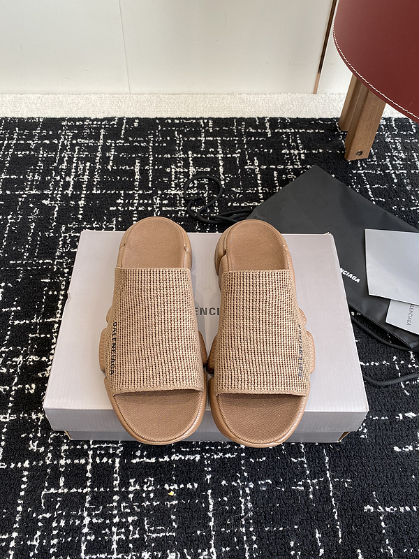 Balenciaga Speed 2.0 Recycled Knit Slide Sandals