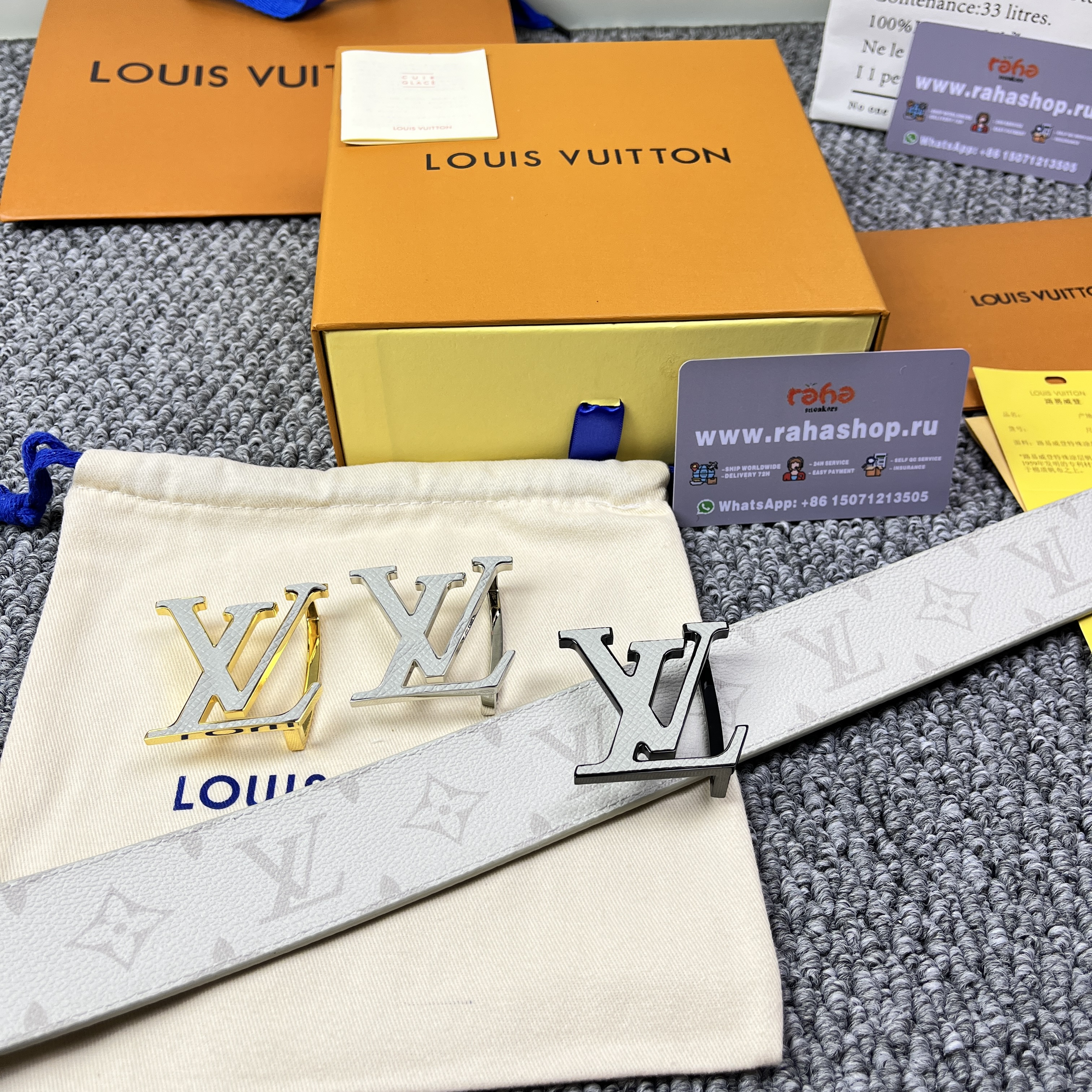 LV Initiales 40mm Reversible Belt