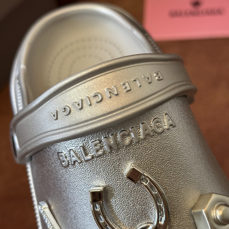 Balenciaga x Crocs Mule Black Multicolor Jibbitz