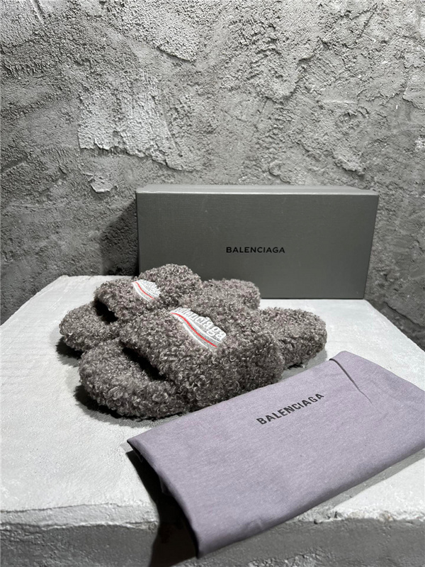 Balenciaga wool Slippers