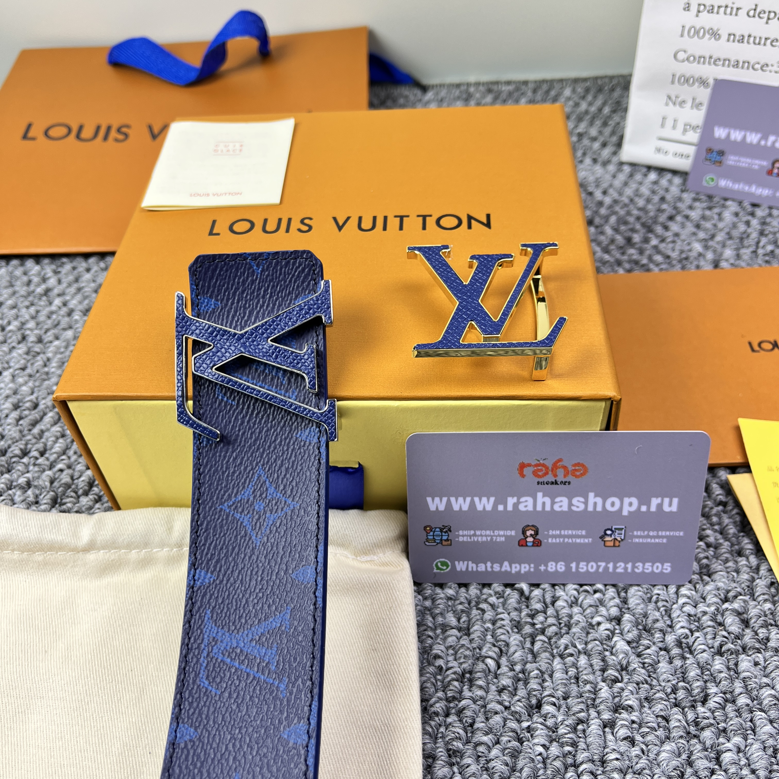 LV Initiales 40mm Reversible Belt