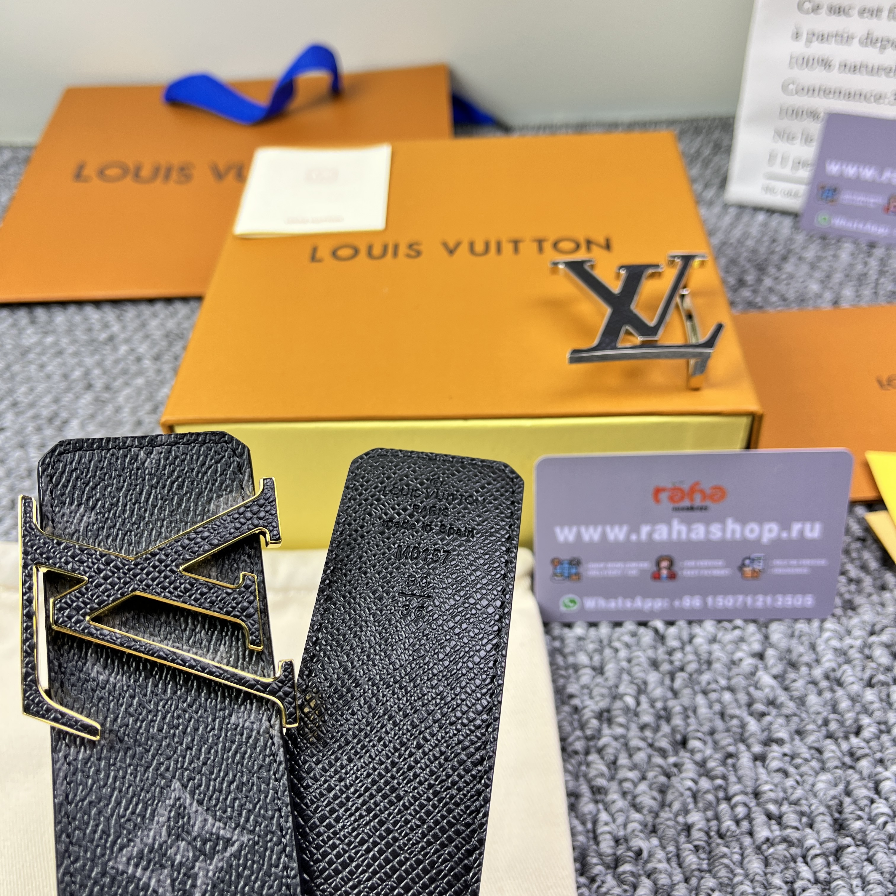 LV Initiales 40mm Reversible Belt