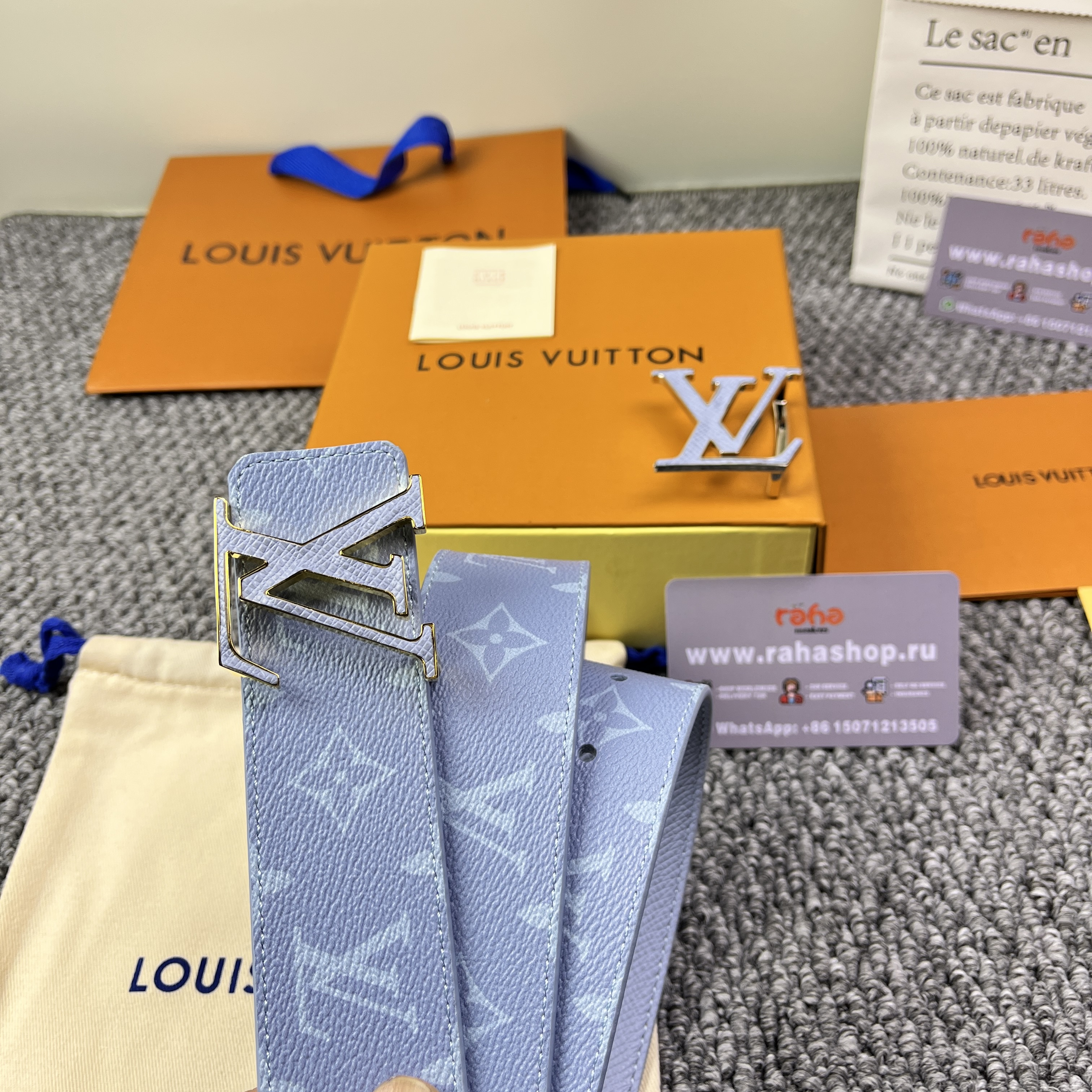LV Initiales 40mm Reversible Belt