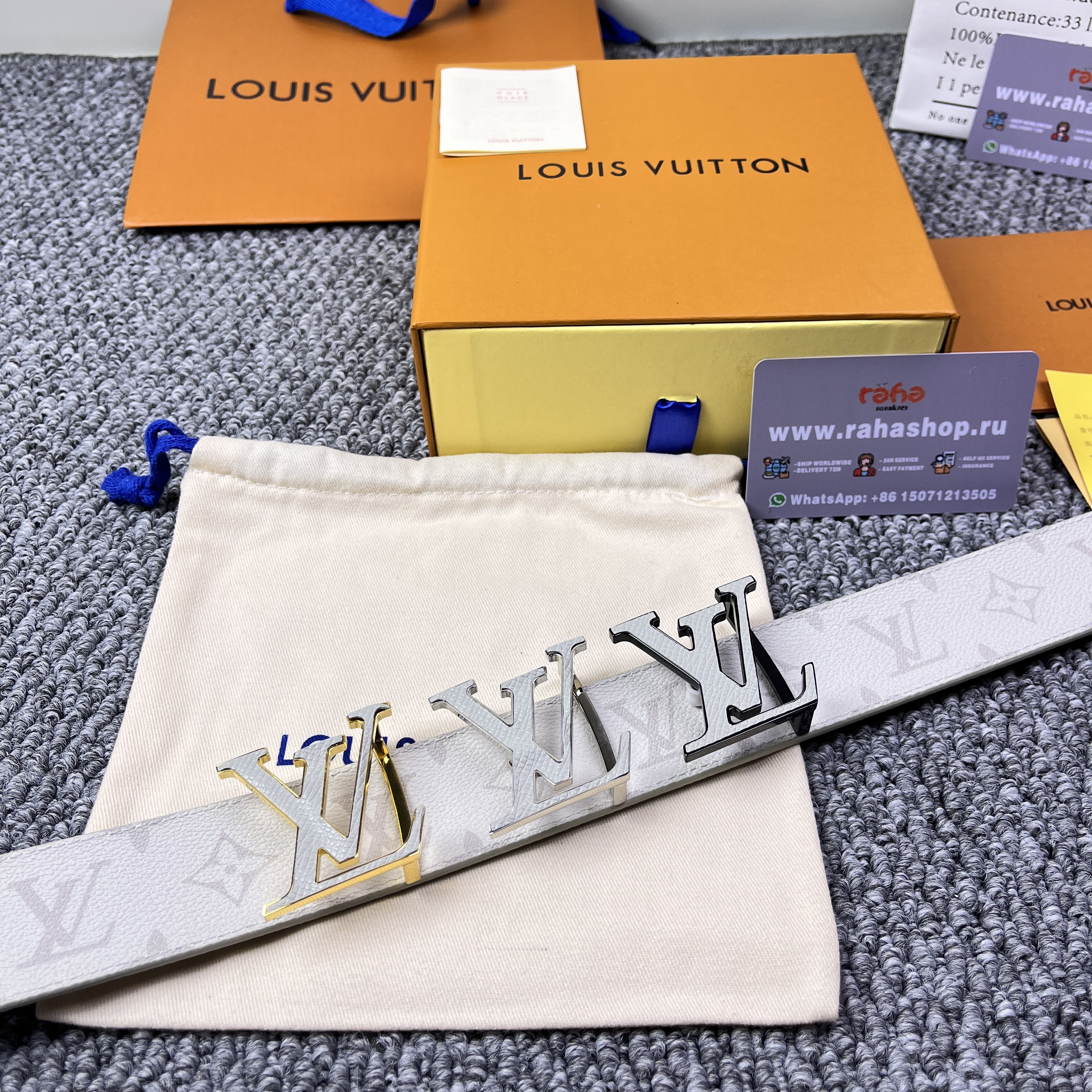 LV Initiales 40mm Reversible Belt