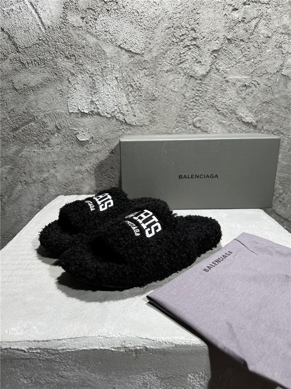 Balenciaga wool Slippers