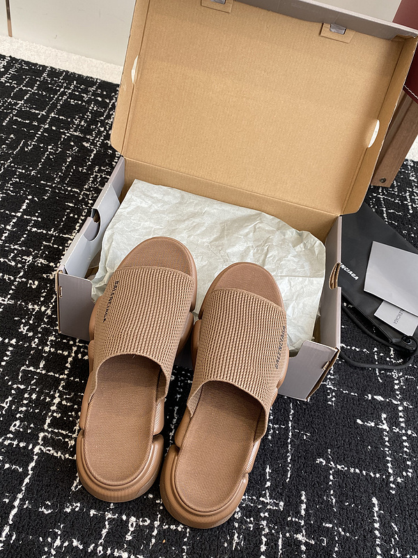 Balenciaga Speed 2.0 Recycled Knit Slide Sandals