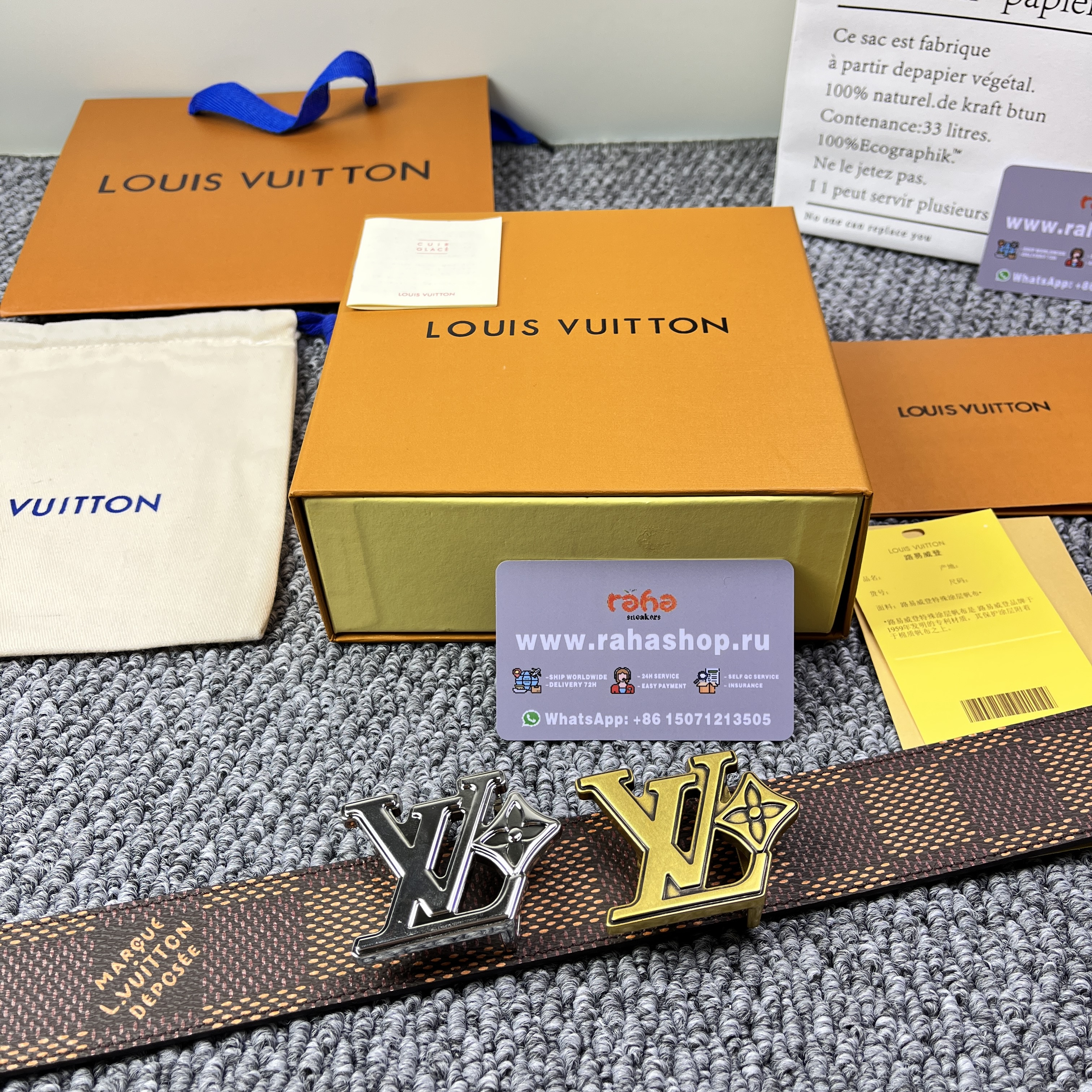 LV Flower 40mm Reversible Belt