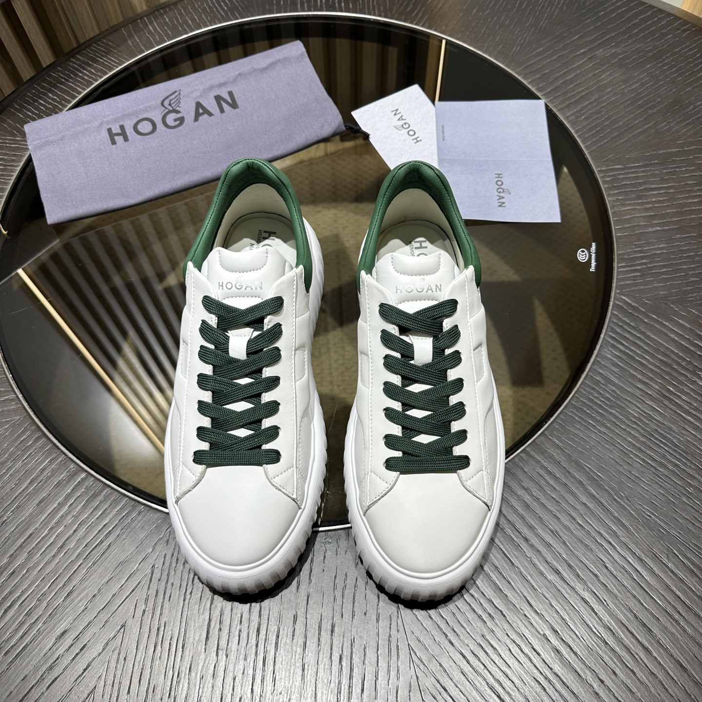 Hogan H-Stripes Platform Sneakers