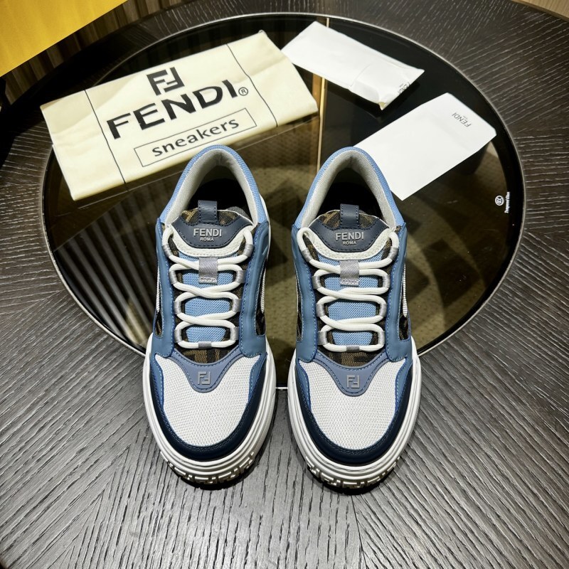 Fendi Force sneakers Leather Blue