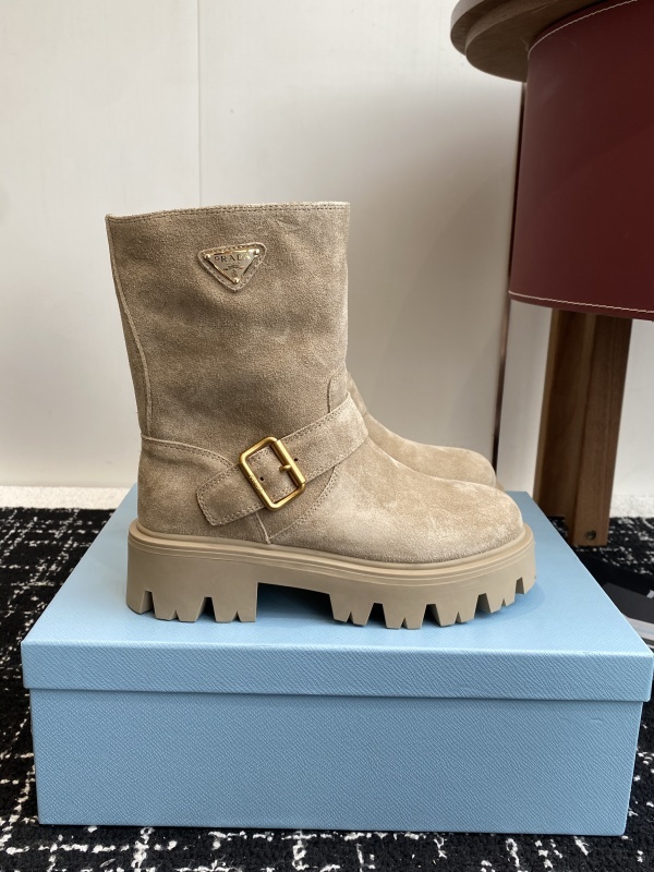 Prada Light Brown Boots