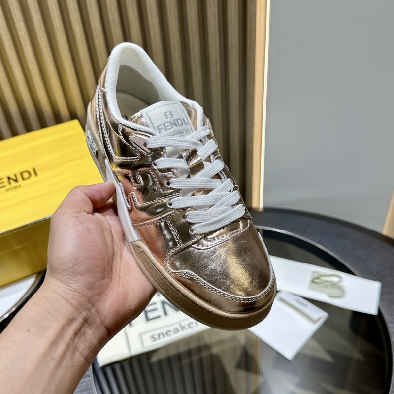 Fendi Match Leather Sneaker
