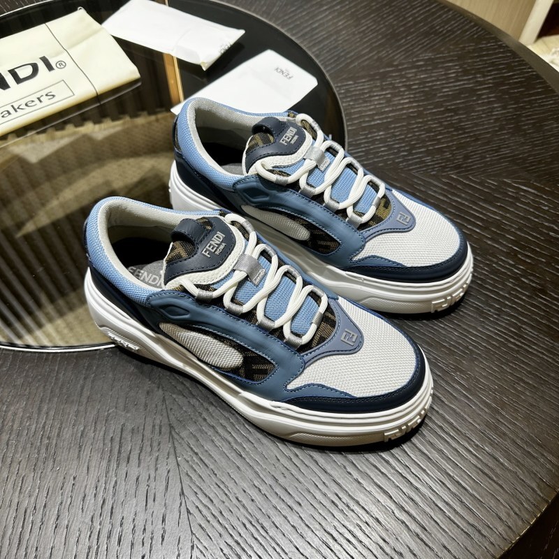 Fendi Force sneakers Leather Blue