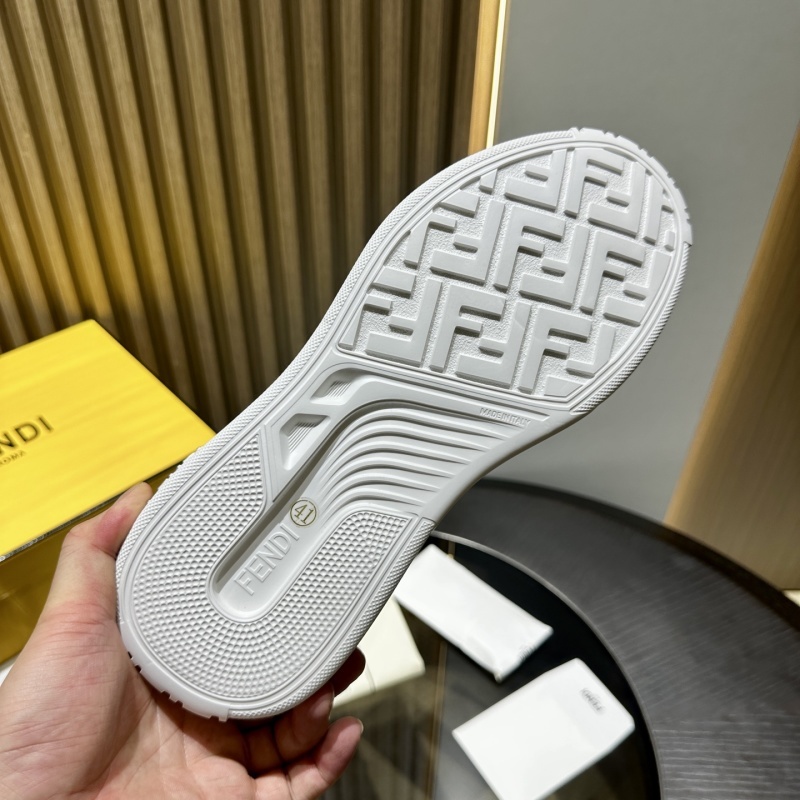 Fendi Force Sneakers White