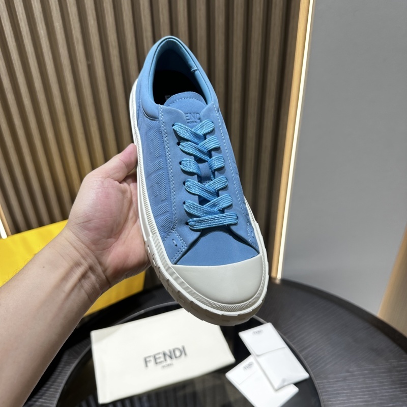 Domino sneakers Leather Light blue