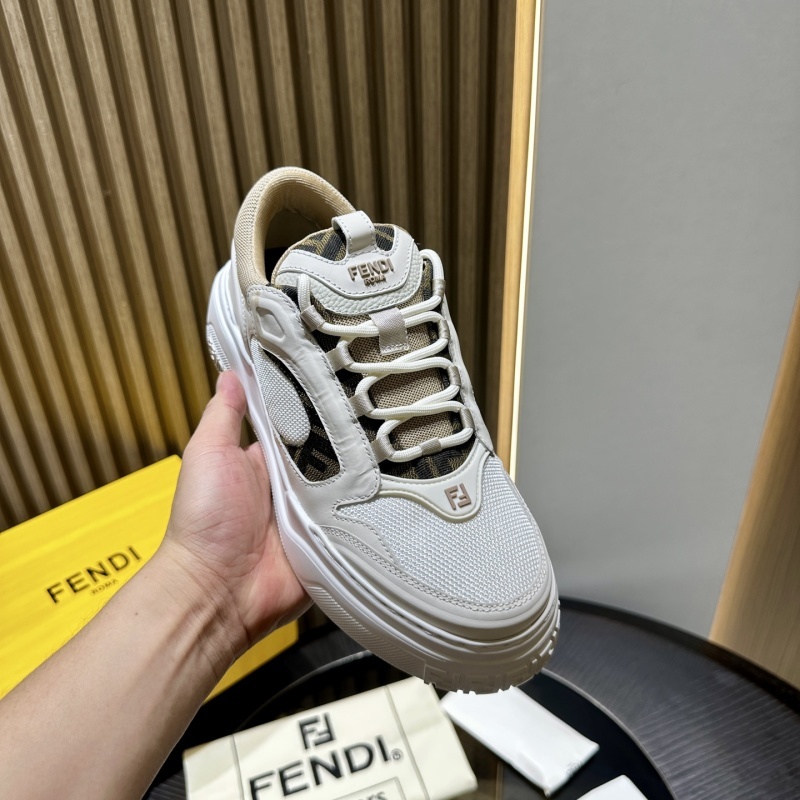 Fendi Force Sneakers White