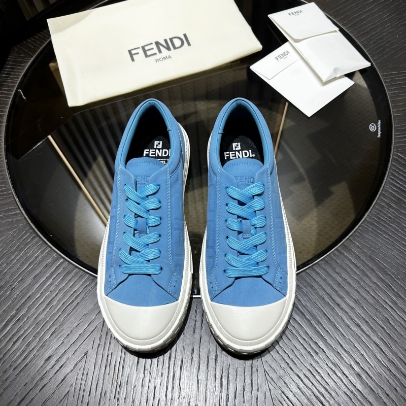 Domino sneakers Leather Light blue
