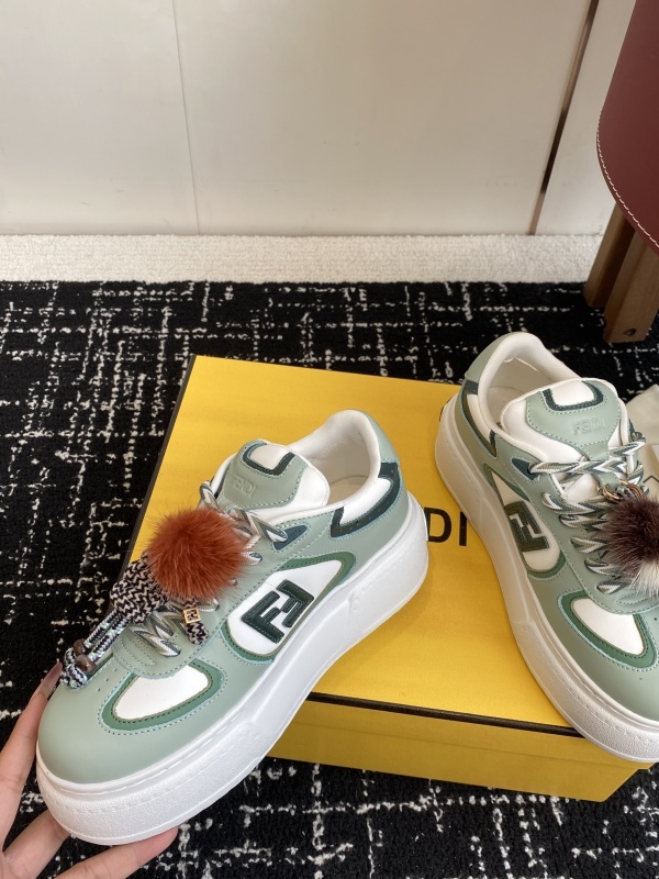 Fendi Match Leather Green