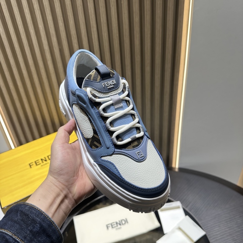 Fendi Force sneakers Leather Blue