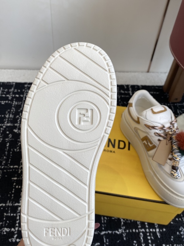Fendi Match Leather White