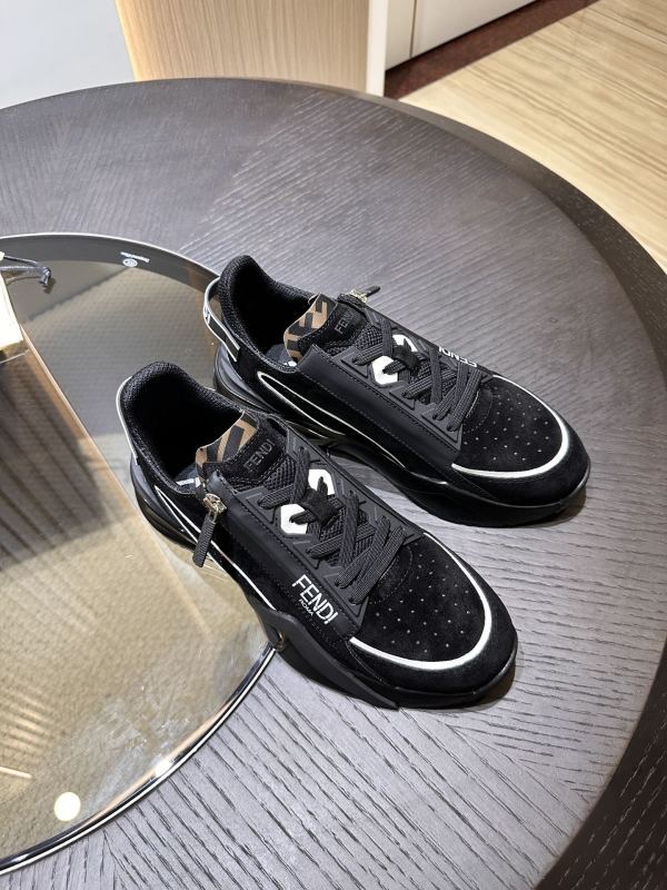 Fendi Flow Black Sneakers