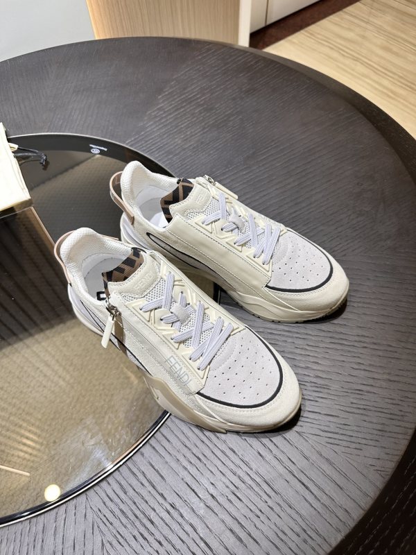 Fendi Flow Panelled low-top Sneakers