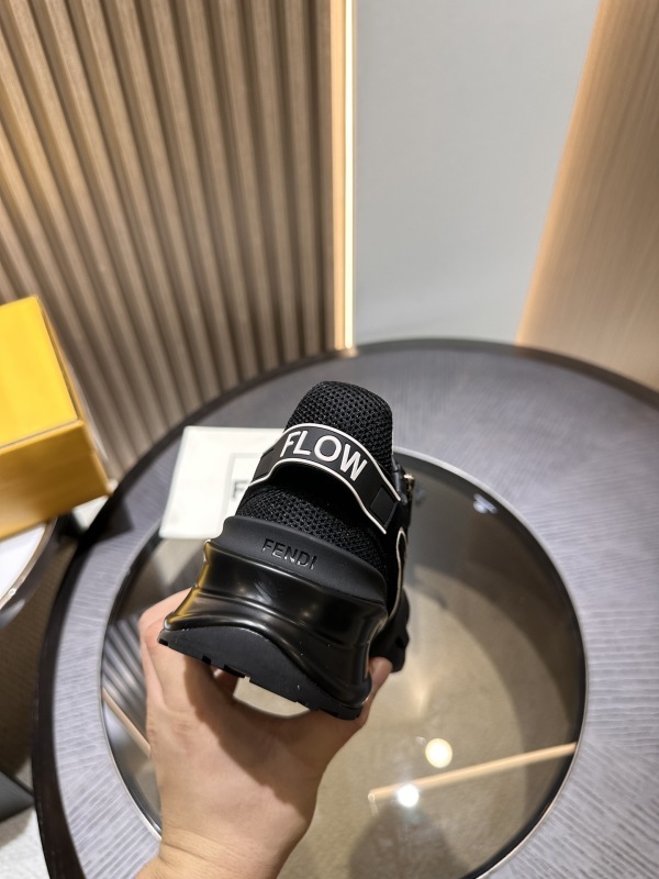 Fendi Flow Black Sneakers