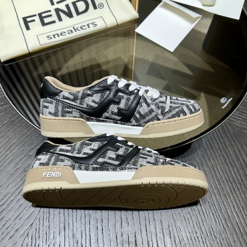 Fendi Match Platform Sneakers